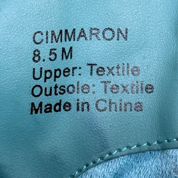 Coconuts by Matisse Western Cowboy Boots 8.5 Tan Teal Embroider Cimmaron Cowgirl - Picture 7 of 11